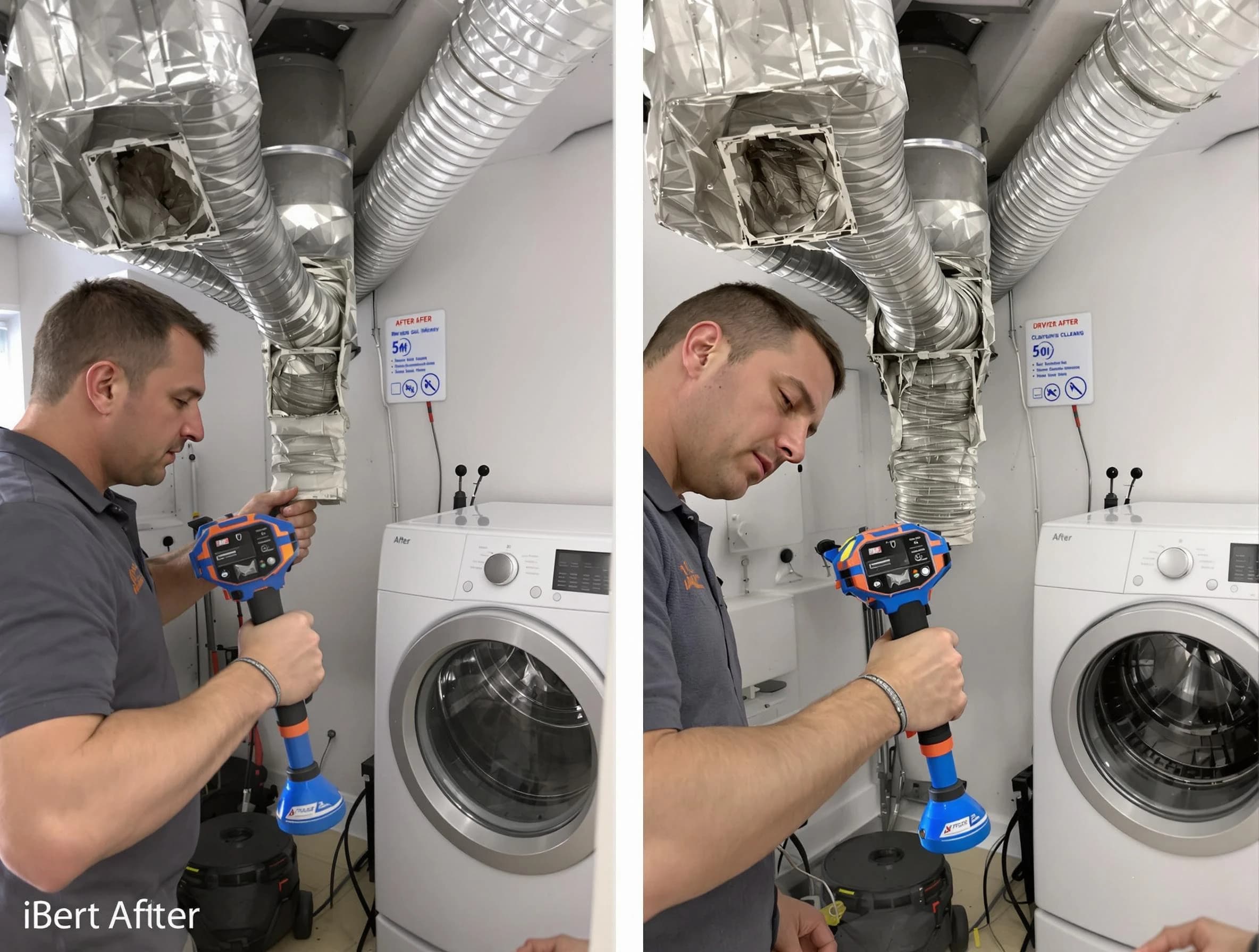 Professional clogged vent cleaning by Mesa Dryer Vent Cleaning in Mesa