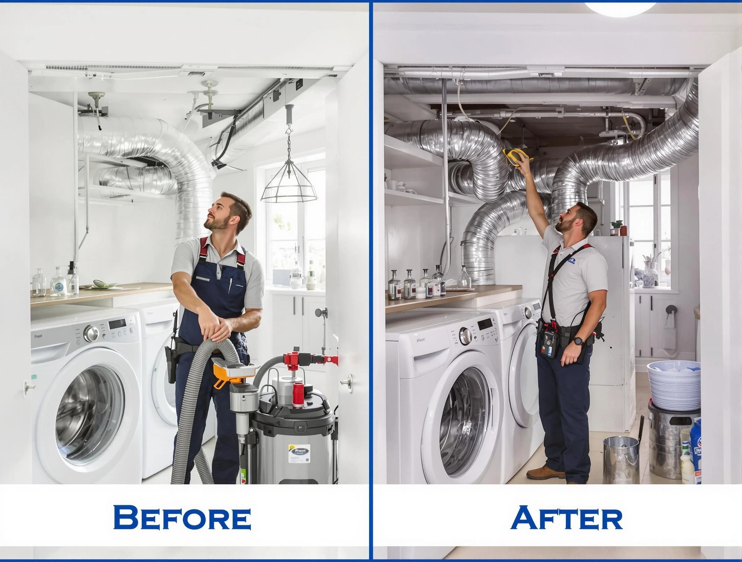 Expert gas dryer vent cleaning by Mesa Dryer Vent Cleaning in Mesa