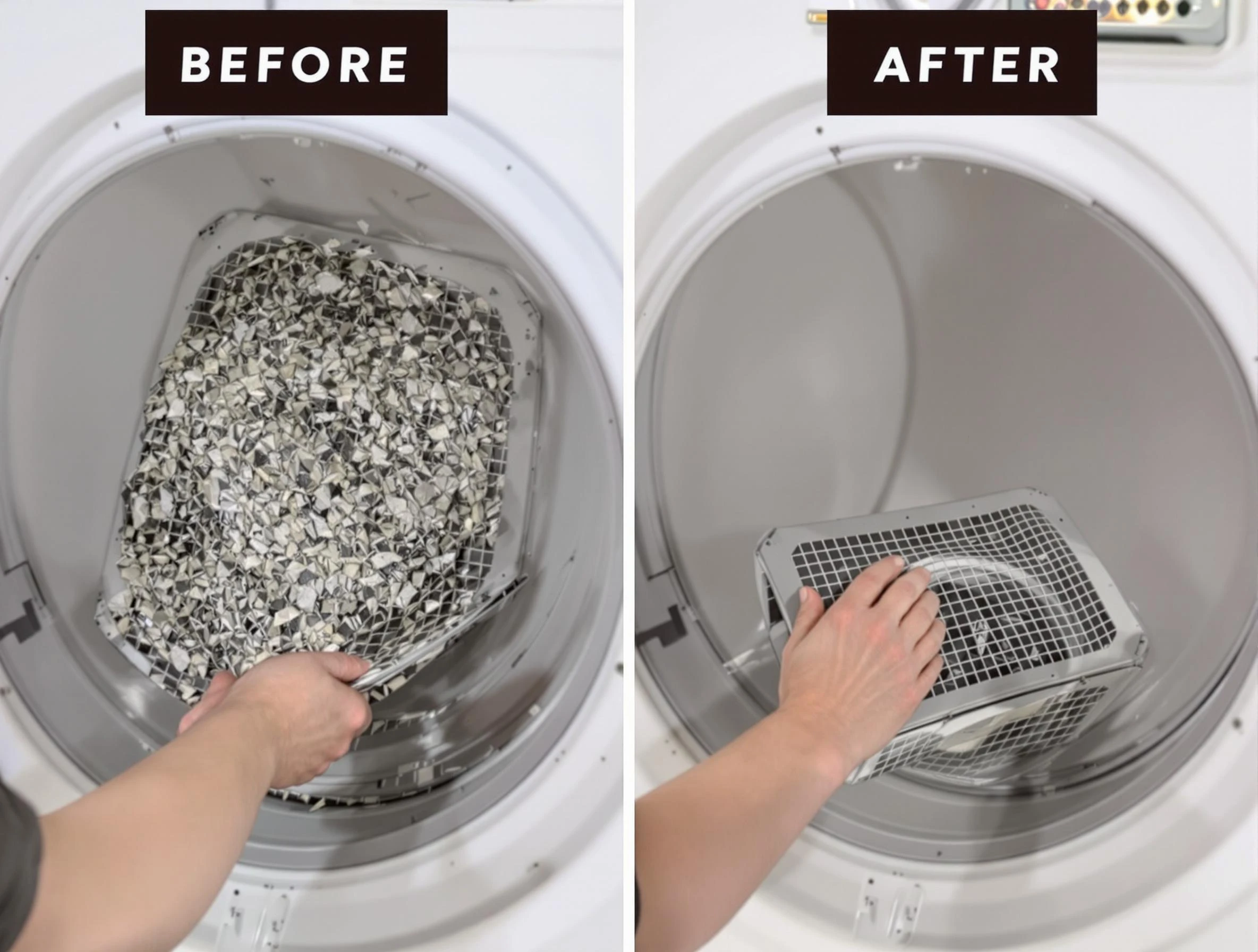 Professional lint trap cleaning by Mesa Dryer Vent Cleaning in Mesa