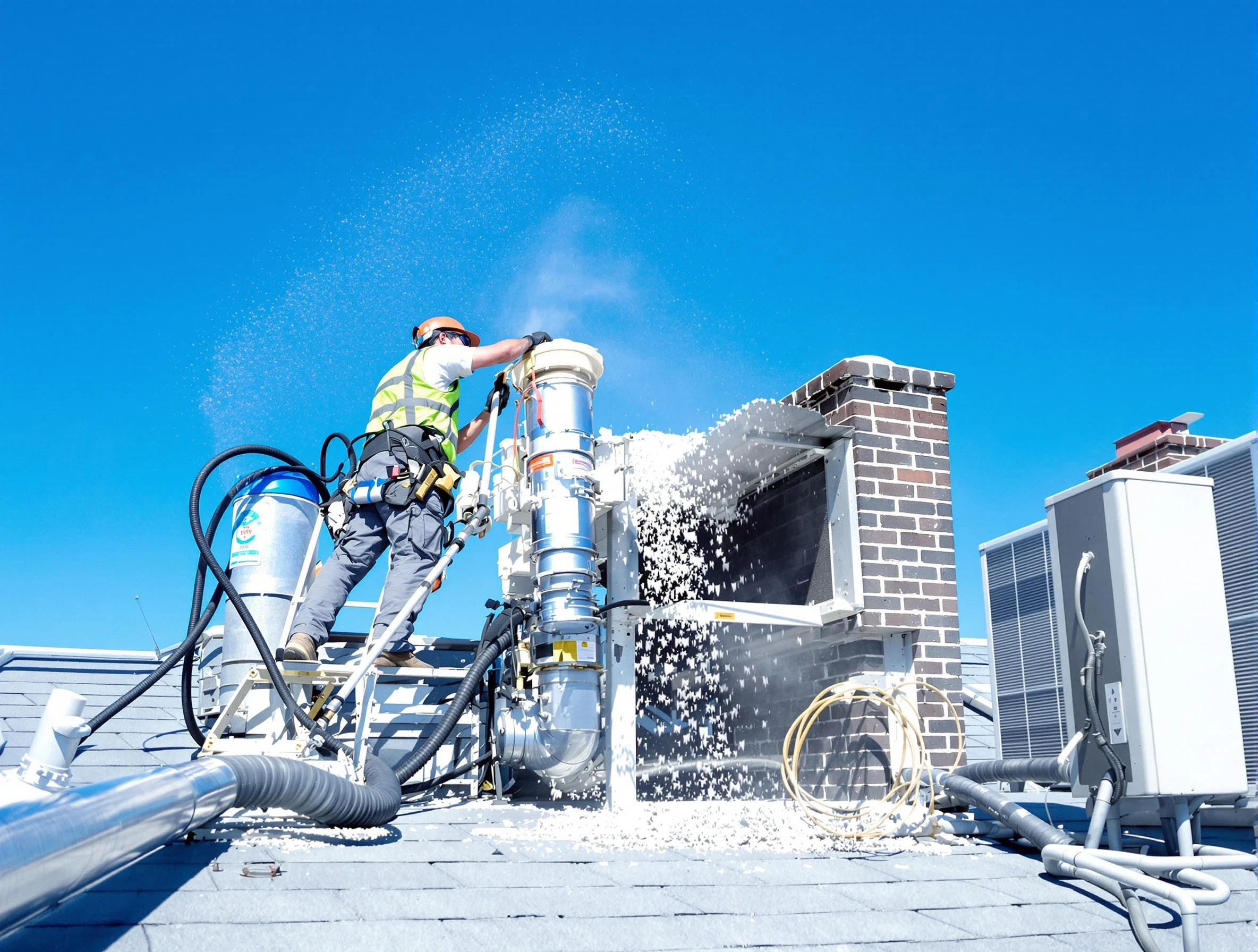 Expert roof dryer vent cleaning by Mesa Dryer Vent Cleaning in Mesa