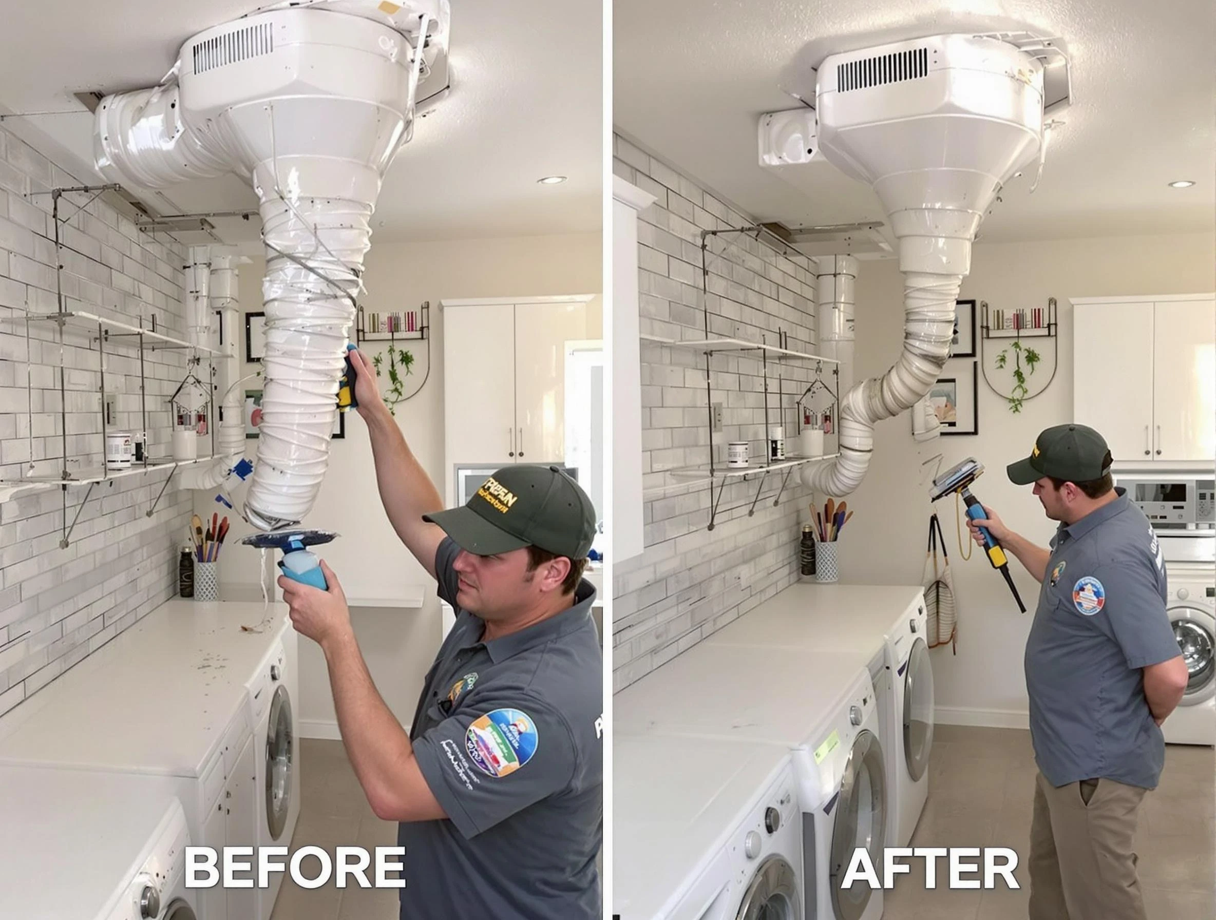 Professional dryer exhaust vent cleaning by Mesa Dryer Vent Cleaning in Mesa