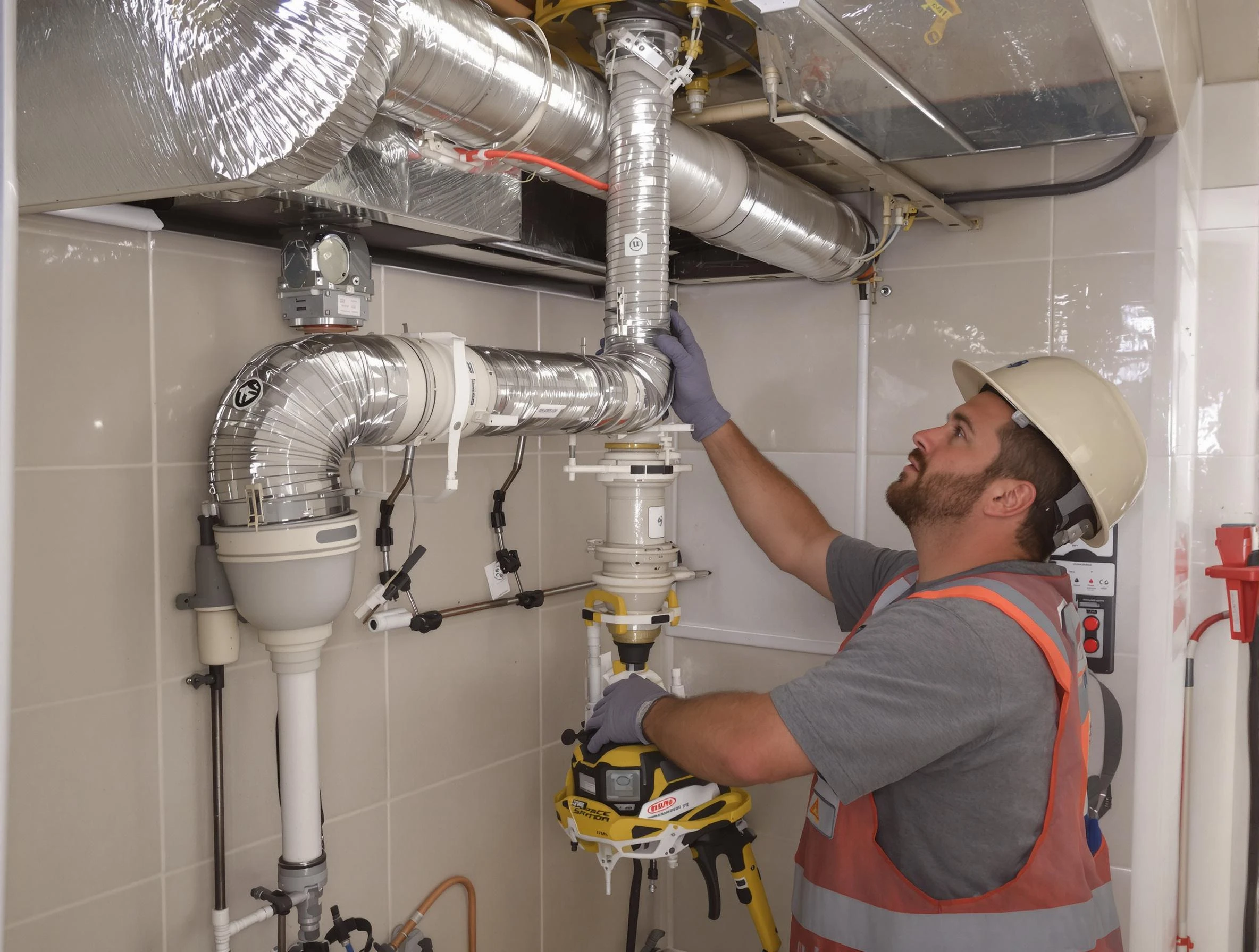 Mesa Dryer Vent Cleaning expert performing professional dryer vent repair and installation in Mesa
