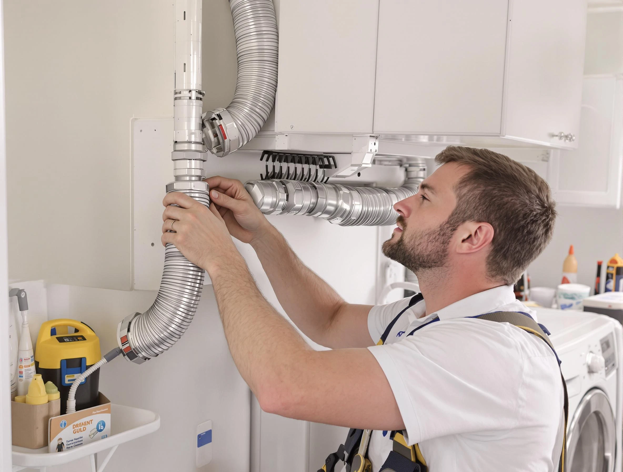 Professional dryer vent repair and installation by Mesa Dryer Vent Cleaning in Mesa