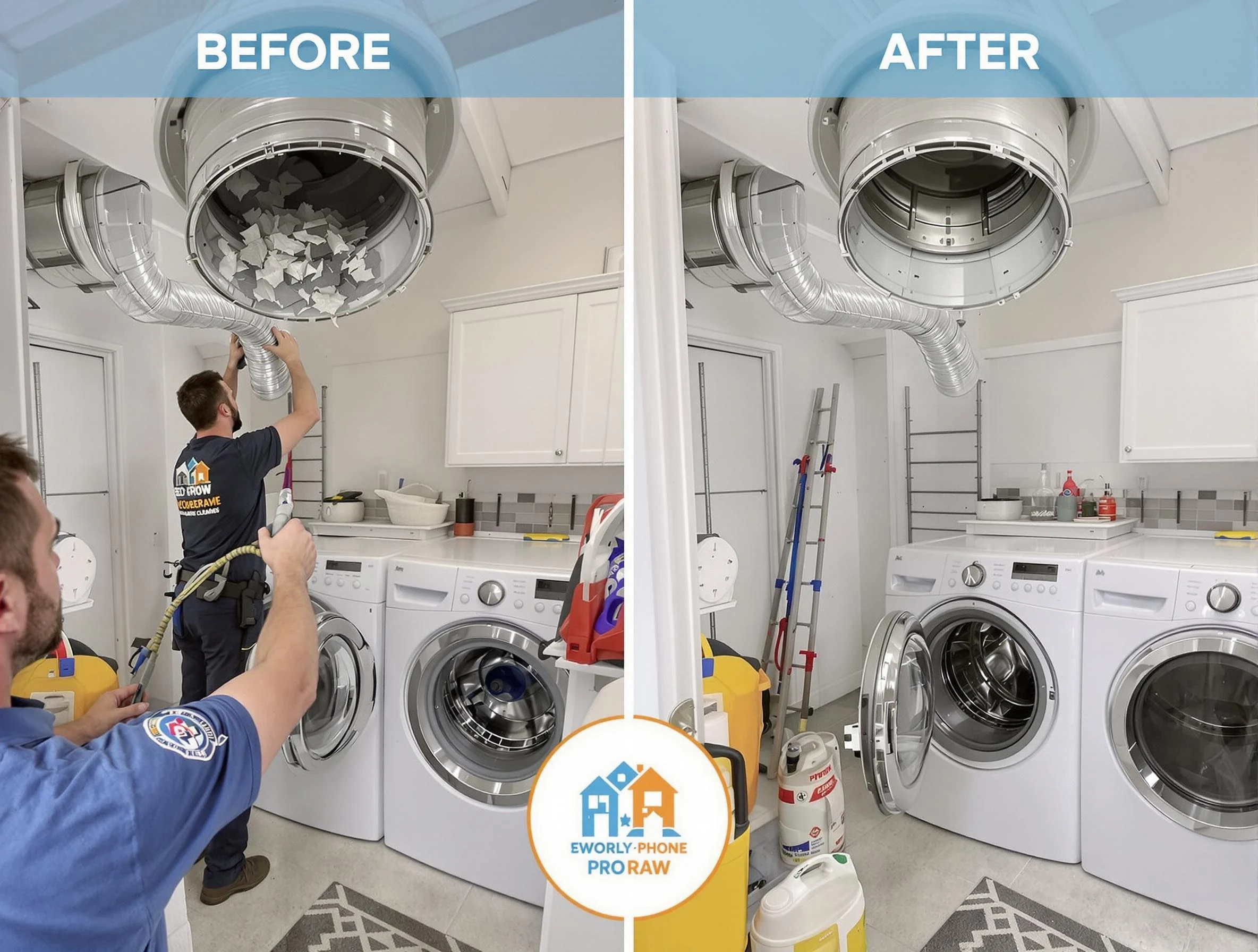 Residential dryer vent cleaning by Mesa Dryer Vent Cleaning in Mesa